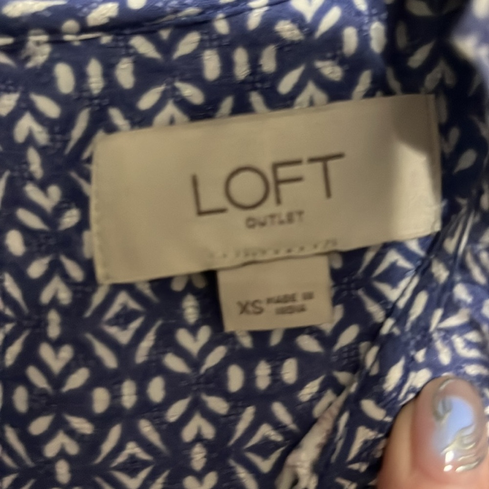 Loft flower blouse - Picture 3 of 4
